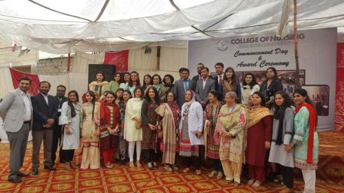 COMMENCEMENT DAY AT ZIAUDDIN UNIVERSITY COLLEGE OF NURSING